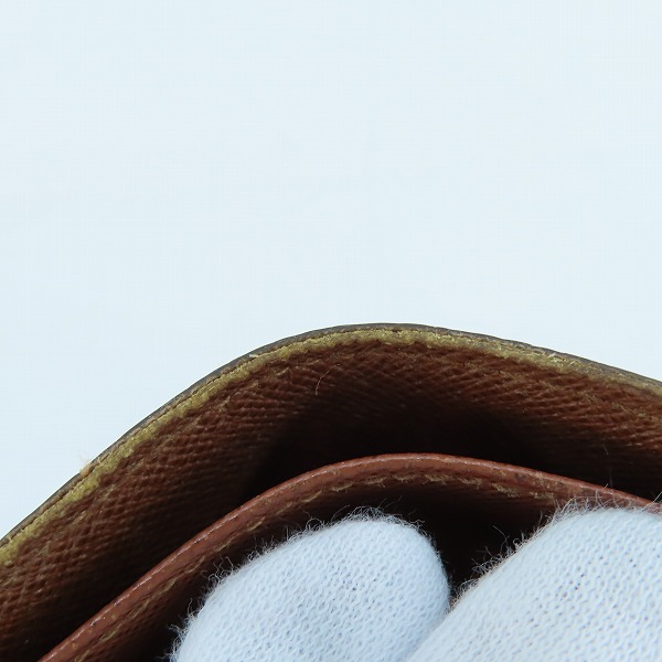 実際に弊社で買取させて頂いたLOUIS VUITTON/ルイヴィトン ポルトフォイユ・マルコ 二つ折り財布 モノグラム M61675の画像 8枚目