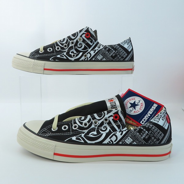 実際に弊社で買取させて頂いた【未使用】CONVERSE/コンバース ALL STAR R CUPNOODLE SLIP OX カップヌードルコラボ 1SD272/28.0の画像 3枚目