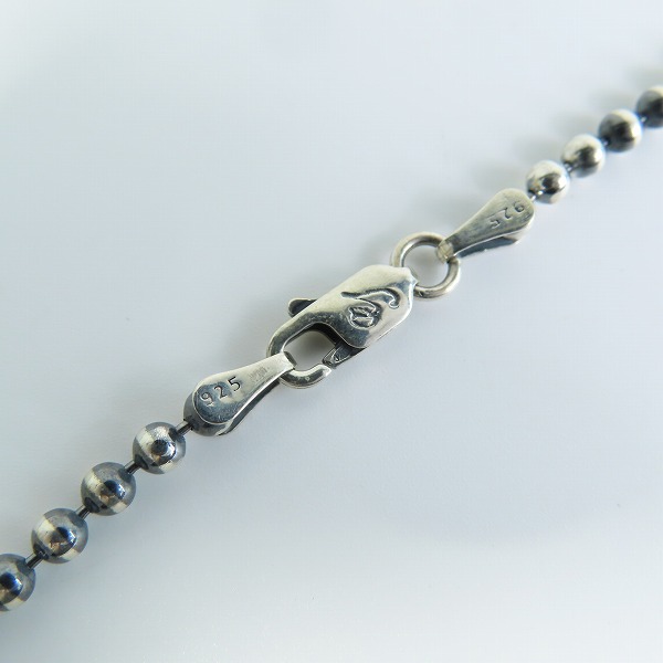 実際に弊社で買取させて頂いた(2)GANGSTERVILLE×Galcia/ギャングスタービル×ガルシア ROSARY/ロザリオ ネックレス シルバー925×ブラスの画像 7枚目