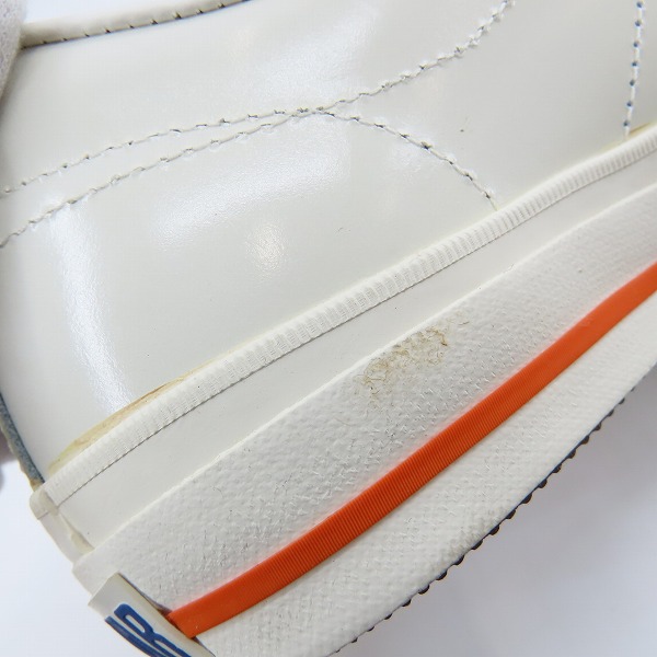 実際に弊社で買取させて頂いた【未使用】CONVERSE/コンバース One Star Ox White Blue Orange ワンスター /9.5の画像 6枚目