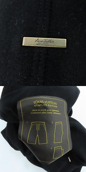 実際に弊社で買取させて頂いた【JPタグ】LOUIS VUITTON/ルイヴィトン 2022 ステープルエディション ショートパンツ スウェットパンツ RM211Q JUJ HJY44W/XLの画像 6枚目
