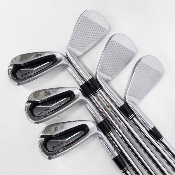 実際に弊社で買取させて頂いたダンロップ SRIXON/スリクソン Z585 FORGED/フォージド アイアン #5～9,Pw 6本セット Dynamic Gold FLEX：S200の画像 3枚目
