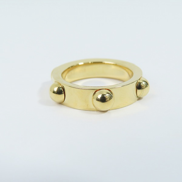 実際に弊社で買取させて頂いたLOUIS VUITTON/ルイヴィトン K18YG/750 プティット バーグ クルー 1Pダイヤ リング/指輪 48/9号の画像 3枚目