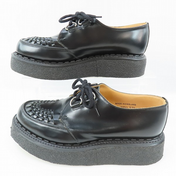 実際に弊社で買取させて頂いたGEORGE COX/ジョージコックス イングランド製 GIBSON/ギブソン ラバーソール シューズ レザー 3588 8の画像 3枚目
