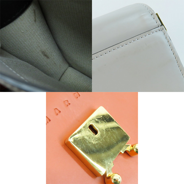 実際に弊社で買取させて頂いたMARNI/マルニ トランク ミニショルダーバッグの画像 8枚目