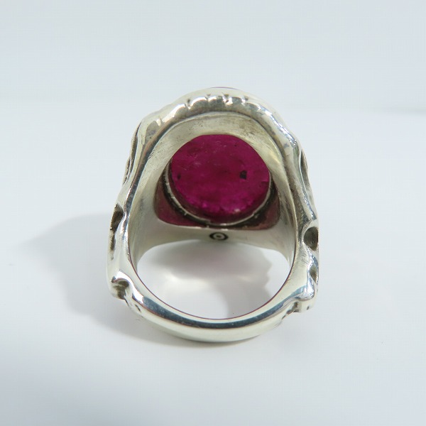 実際に弊社で買取させて頂いたALEX STREETER/アレックスストリーター エンジェルハートリング ソードピアスドハート/15号の画像 3枚目