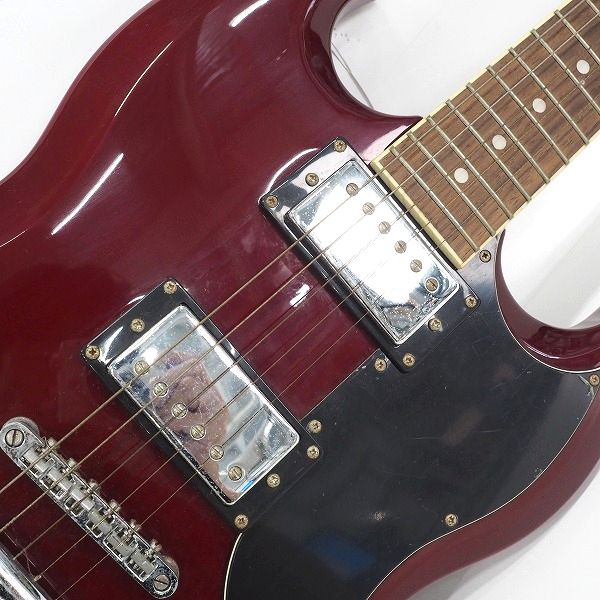 実際に弊社で買取させて頂いた★Maestro by Gibson/マエストロ SG Special タイプ ボルトオンネック エレキギター ソフトケース付の画像 4枚目