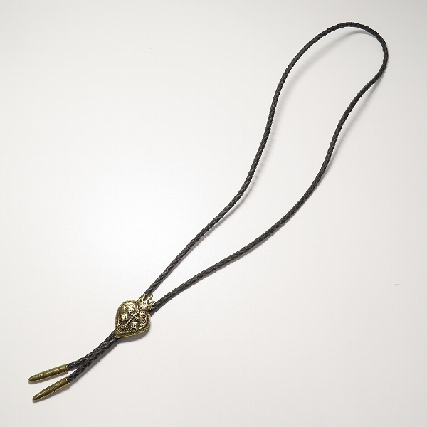 実際に弊社で買取させて頂いたGangsterville×galcia/ギャングスタービル×ガルシア  TWO FACE/ダブルフェイス BOLO TIE/ボロタイ/ループタイ ブラス/真鍮の画像 5枚目