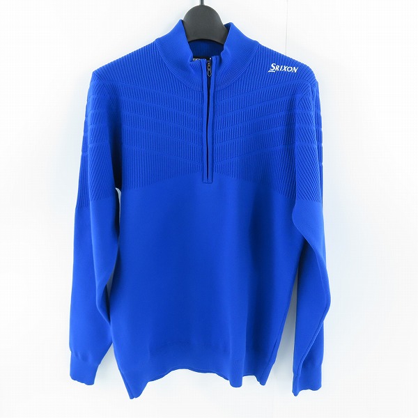 実際に弊社で買取させて頂いたSRIXON/スリクソン ハーフジップ ニット RGMSJL03 M