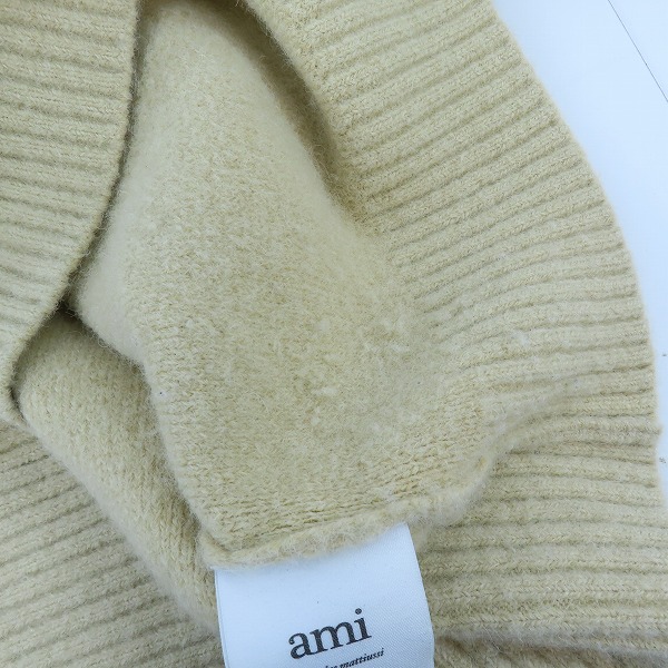 実際に弊社で買取させて頂いたAMI Alexandre Mattiussi/アミアレクサンドルマテュッシ  ハートロゴ クルーネックニット セーター UKS025 KN0032/Lの画像 7枚目