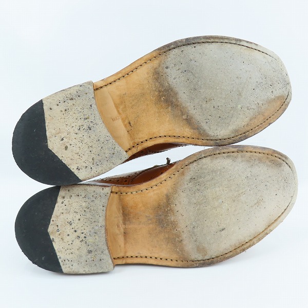 実際に弊社で買取させて頂いたTricker's/トリッカーズ BOURTON/バートン ウィングチップシューズ M5633/9.5の画像 2枚目