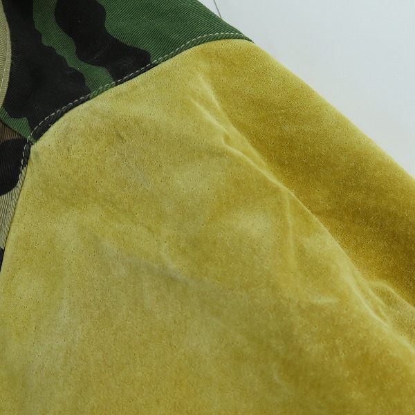 実際に弊社で買取させて頂いたPHENOMENON/フェノメノン カモフラ柄 コート/Lの画像 7枚目