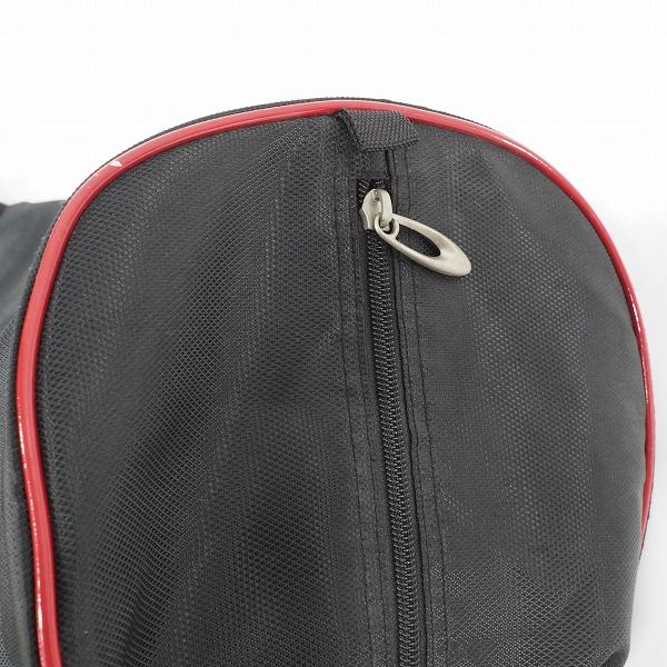 実際に弊社で買取させて頂いたTaylorMade/テーラーメイド CB105V 9.5型 5分割キャディバッグ ブラックｘホワイトｘレッドの画像 8枚目