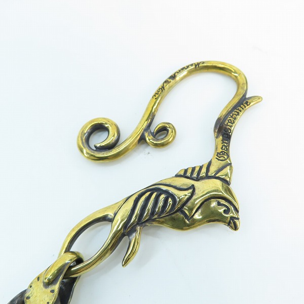 実際に弊社で買取させて頂いた(1)GANGSTERVILLE×Galcia/ギャングスタービル×ガルシア SWALLOW WALLET-CHAIN/スワロー ウォレットチェーン/真鍮/ブラスの画像 1枚目