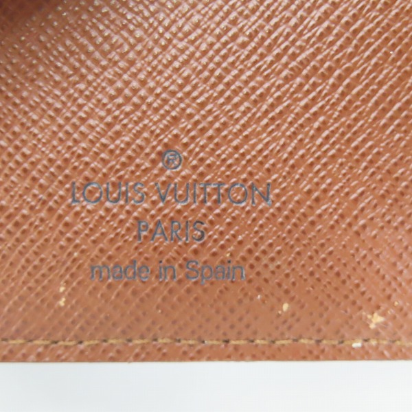 実際に弊社で買取させて頂いたLOUIS VUITTON/ルイヴィトン ポルトフォイユ・マルコ 二つ折り財布 モノグラム M61675の画像 6枚目