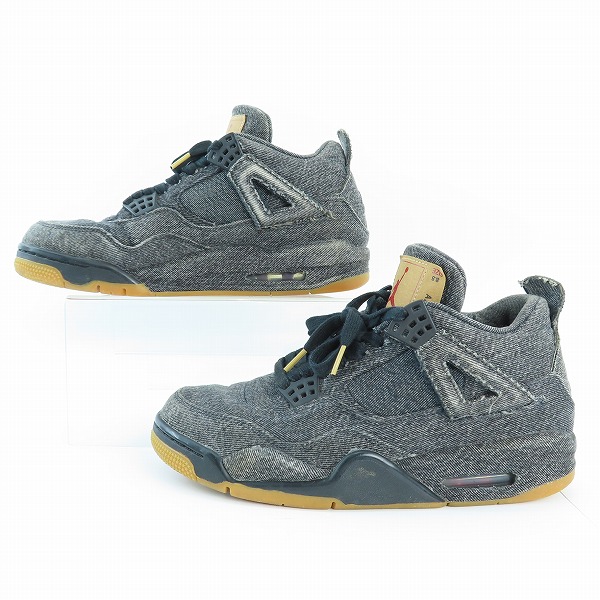 実際に弊社で買取させて頂いたNIKE×LEVIS/ナイキ×リーバイス AIR JORDAN 4 RETRO NRG エアジョーダン4 AO2571-001 26.5の画像 3枚目