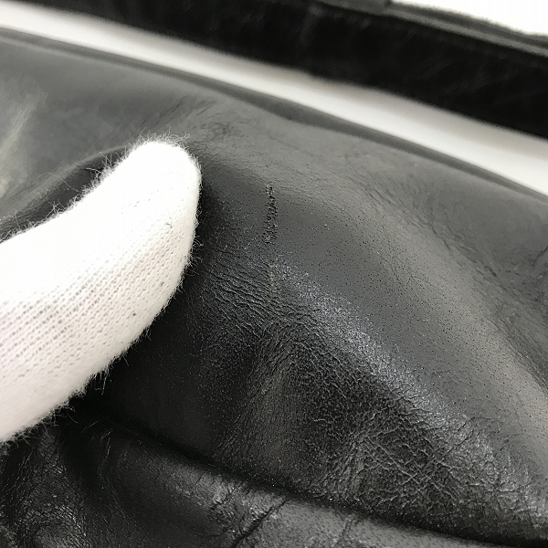 実際に弊社で買取させて頂いたANSON×BLACKTOP/バンソン×ブラックトップ ウエストポーチの画像 6枚目