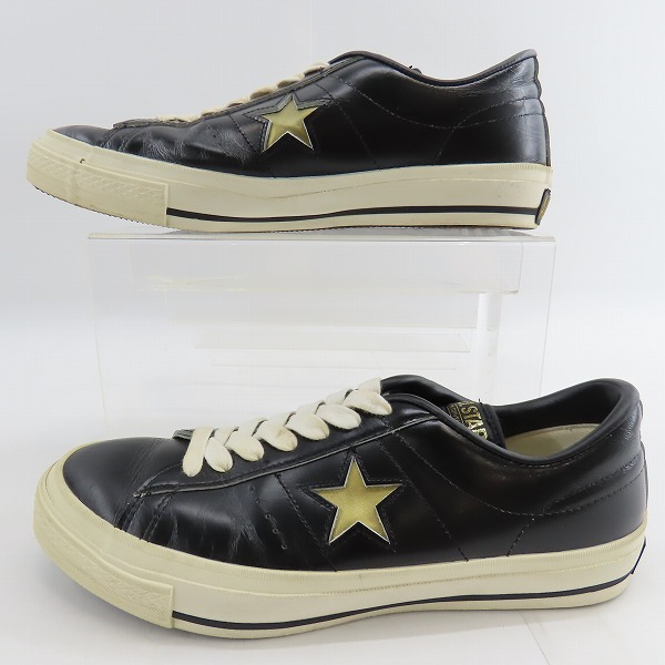 実際に弊社で買取させて頂いたCONVERSE/コンバース スニーカー ワンスター 黒金/9.5の画像 3枚目