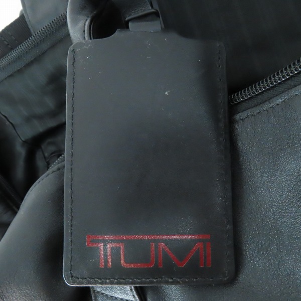 実際に弊社で買取させて頂いたTUMI/トゥミ 2way レザーボストン/ショルダーバッグ 92149DHの画像 8枚目