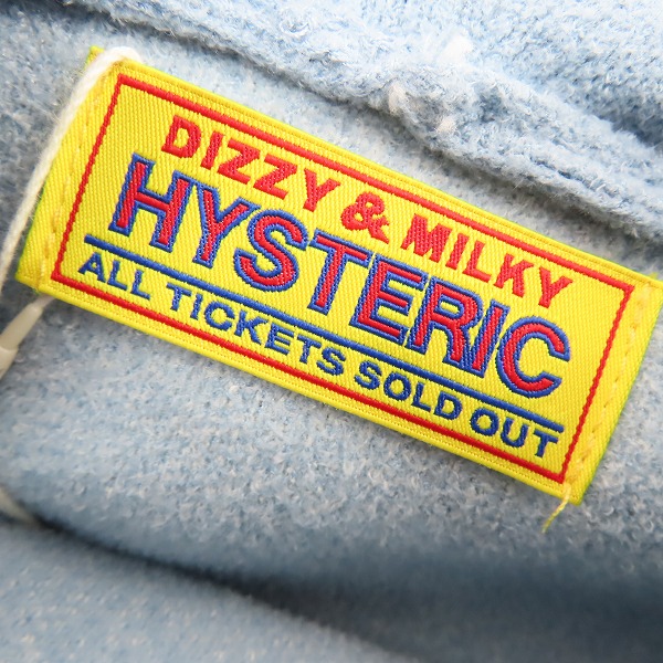 実際に弊社で買取させて頂いた【未使用】HYSTERIC GLAMOUR/ヒステリックグラマー ナイロンニットワンピース 01241NO02/FREEの画像 2枚目