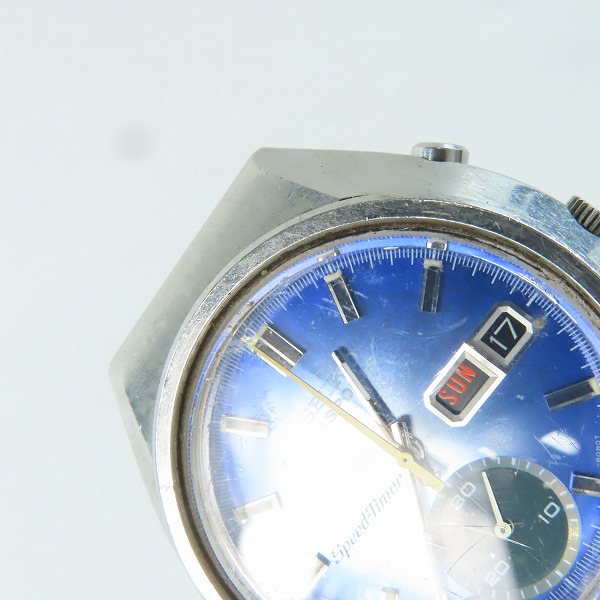実際に弊社で買取させて頂いたSEIKO/セイコー 5 SPORTS Speed Timer/5 スポーツ スピードタイマー 自動巻き 腕時計 6139-8040の画像 5枚目