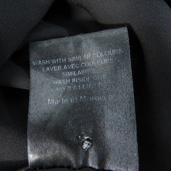 実際に弊社で買取させて頂いたGIVENCHY UNIFORMES/ジバンシー ユニフォーム レディース ポリエステル シャツ/44の画像 4枚目