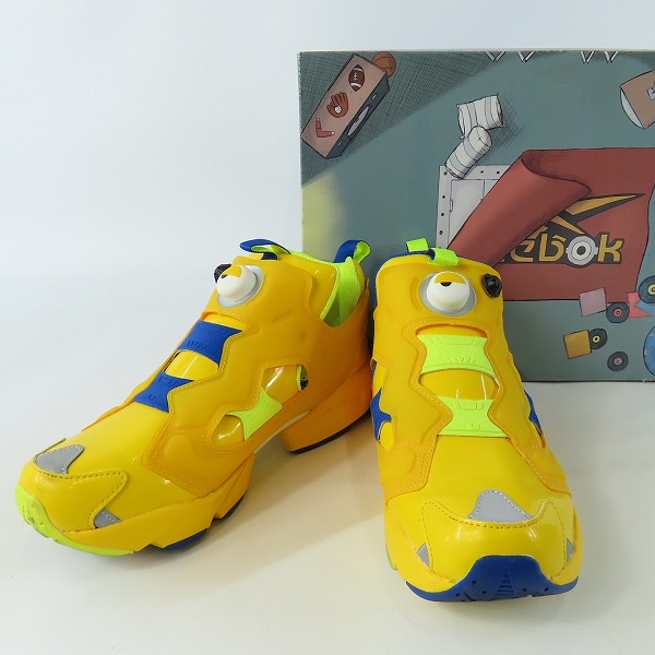 実際に弊社で買取させて頂いたReebok×MINIONS/リーボック×ミニオンズ INSTAPUMP FURY MU/インスタポンプ フューリー FY3404/26.5