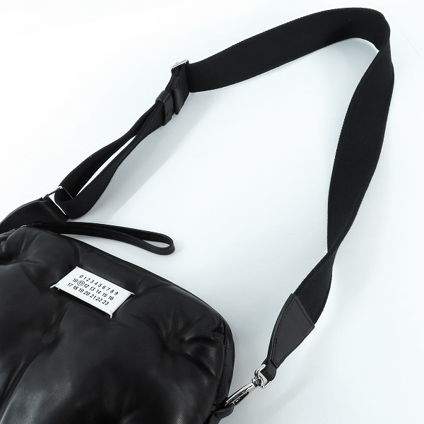 実際に弊社で買取させて頂いたMartin Margiela 11/マルタンマルジェラ Glam Slam/グラムスラム レザーショルダー バッグ SB1WB0002の画像 3枚目