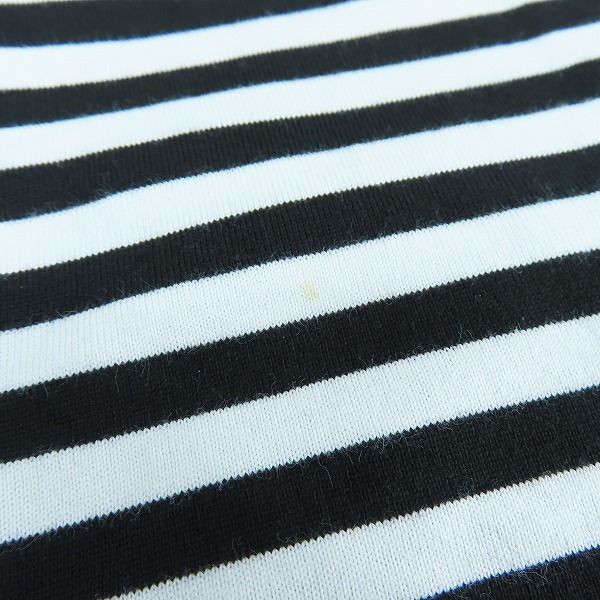 実際に弊社で買取させて頂いたmastermind HOMME ×A-GIRL'S/マスターマインドジャパン 裾ジップ ボーダー柄カットソー 16SSMM-TS33-08/Lの画像 7枚目