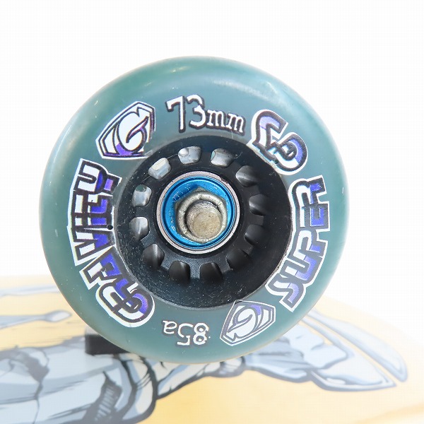 実際に弊社で買取させて頂いたGRAVITY/グラビティ サーフスケート スケートボード/スケボー コンプリートデッキの画像 4枚目