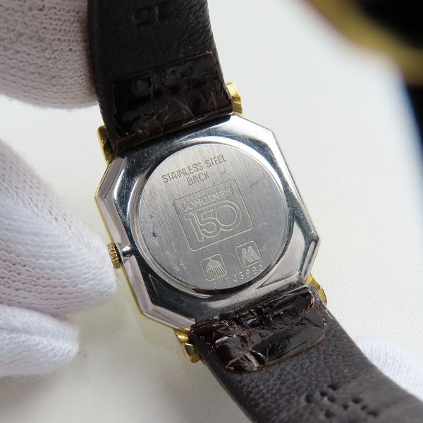 実際に弊社で買取させて頂いたLONGINES/ロンジン 150周年記念モデル 腕時計 【動作未確認】の画像 3枚目