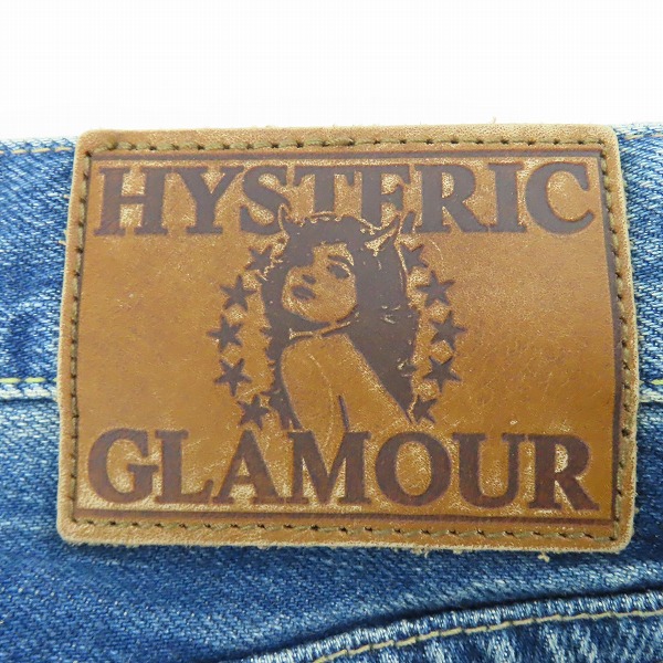 実際に弊社で買取させて頂いたHYSTERIC GLAMOUR/ヒステリックグラマー NOBU リメイクデニムパンツ 0202AP01/30の画像 2枚目