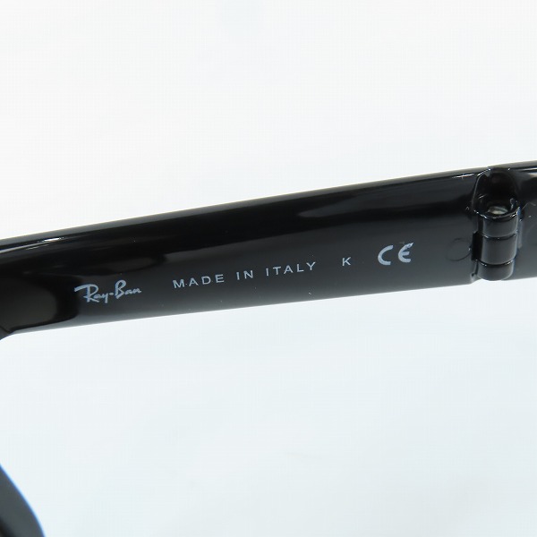 実際に弊社で買取させて頂いたRay-Ban/レイバン WAYFARER/ウェイファーラー 折り畳み式 フォールディング サングラス/アイウェア RB4105 601/32の画像 4枚目