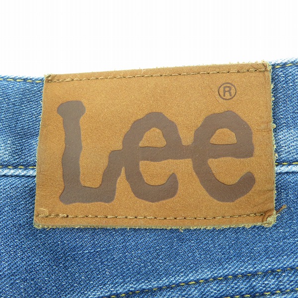 実際に弊社で買取させて頂いたLee/リー ストレート 裏起毛 デニムパンツ/ジーンズ 02010/36の画像 2枚目