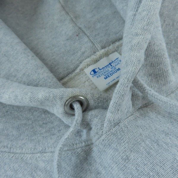 実際に弊社で買取させて頂いたChampion/チャンピオン REVERSE WEAVE/リバースウィーブ プルオーバーパーカー/Mの画像 5枚目