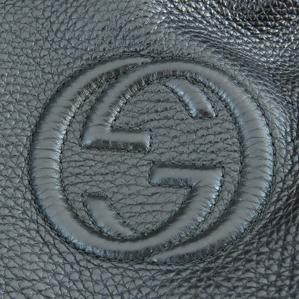 実際に弊社で買取させて頂いたGUCCI/グッチ キャリーオンダッフル インターロッキングG レザー ボストンバッグ 322055の画像 7枚目