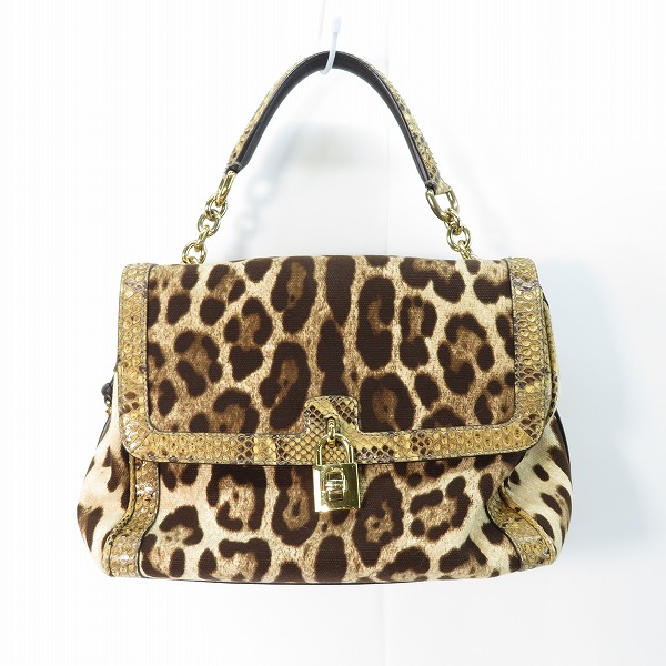 実際に弊社で買取させて頂いたDOLCE&GABBANA/ドルチェ&ガッバーナ 2WAY ハンドバッグ/ショルダーバッグ