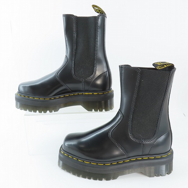 実際に弊社で買取させて頂いたDr.Martens/ドクターマーチン 2976 HI QUAD SQUARED チェルシー/サイドゴアブーツ UK5の画像 3枚目