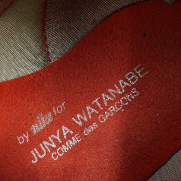 実際に弊社で買取させて頂いた【観賞用】NIKE×JUNYA WATANABE/ナイキ×ジュンヤワタナベ WAFFLE RACER 306695-461 ワッフルレーサー 306695-461 /29の画像 8枚目