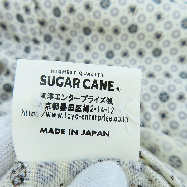 実際に弊社で買取させて頂いたSUGAR CANE/シュガーケーン 総柄/半袖シャツ/SC35473/Mの画像 3枚目
