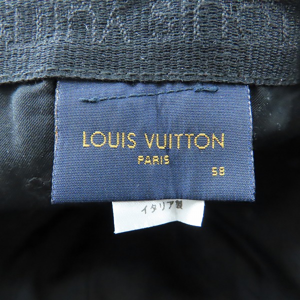 実際に弊社で買取させて頂いた【JPタグ】LOUIS VUITTON/ルイヴィトン キャップ・モノグラム エッセンシャル M76584の画像 6枚目
