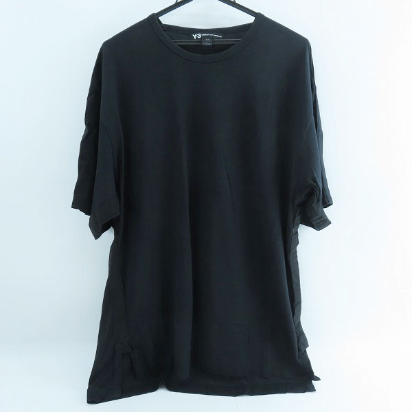 実際に弊社で買取させて頂いたY-3/ワイスリー ヨウジヤマモト×アディダス M 3 PARACHUTE SS TEE/サイドテープTシャツ DY7150/M