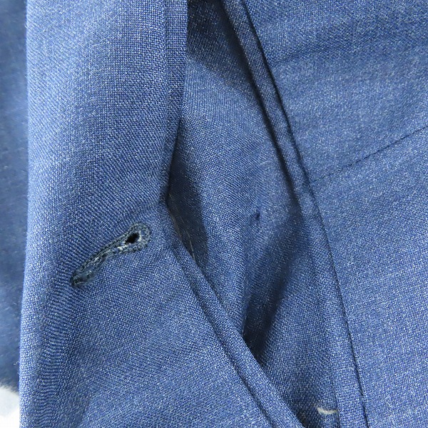 実際に弊社で買取させて頂いたGIVENCHY/ジバンシィ GENTLEMAN 4Gロゴ刺繍 スラックスパンツ 50の画像 7枚目