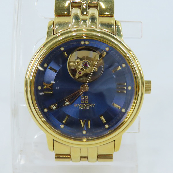 実際に弊社で買取させて頂いたGIVENCHY/ジバンシー 自動巻 腕時計/ウォッチ 1-849