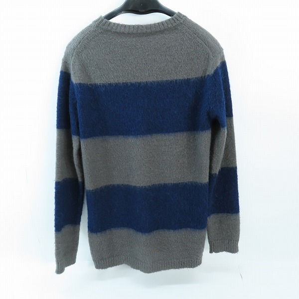 実際に弊社で買取させて頂いたISAMUKATAYAMA BACKLASH/バックラッシュ モヘア クルーネックニットセーター K764-01 Mの画像 1枚目