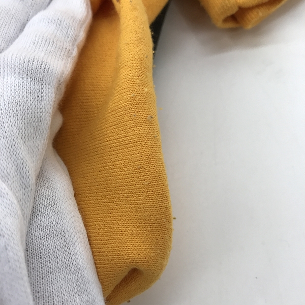 実際に弊社で買取させて頂いたChampion×PYREX VISION/チャンピオン×パイレックス ビジョン フーディ プリントパーカー イエロー /Lの画像 5枚目