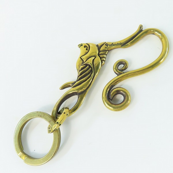 実際に弊社で買取させて頂いた(4)GANGSTERVILLE×Galcia/ギャングスタービル×ガルシア スワローキーホルダー ブラス/真鍮