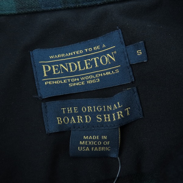 実際に弊社で買取させて頂いた【未使用】PENDLETON/ペンドルトン ザ・ボードシャツ Classic Fit チェック柄 AA022-30069 Sの画像 2枚目