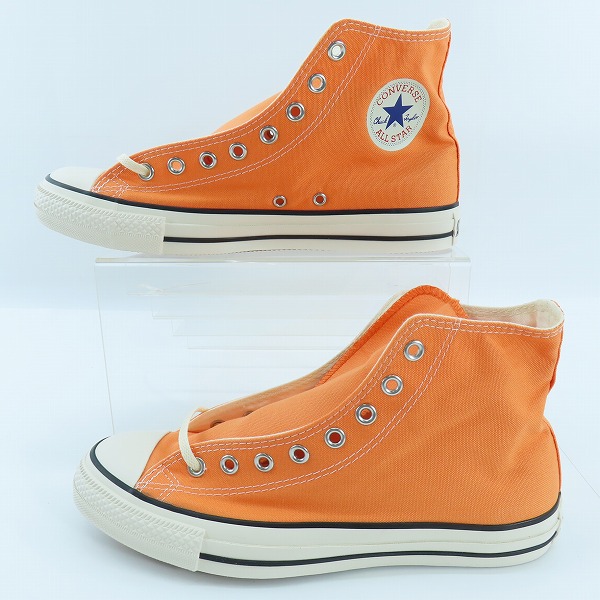 実際に弊社で買取させて頂いた【未使用】CONVERSE/コンバース ALL STAR BURNTCOLORS HI SST.ORG/オールスター ハイ 1SD431/28の画像 3枚目