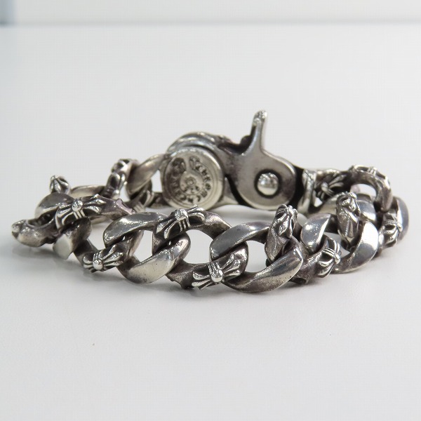実際に弊社で買取させて頂いたCHROME HEARTS/クロムハーツ ファンシーチェーンクリップ ブレスレット　の画像 3枚目